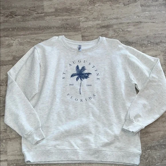 St. Augustine Florida Sweatshirt XL NWOT - Picture 1 of 5